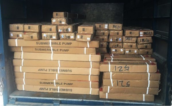 Lô hàng 500 bơm giếng khoan 2 inch mới được ĐL nhập khẩu về