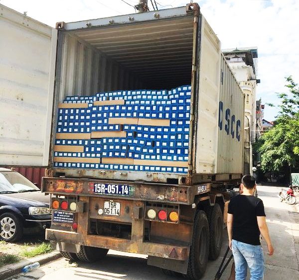 hàng bơm giếng được công ty đl nhập khẩu về