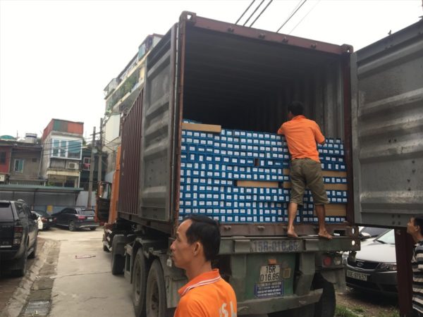 Lô hàng về bơm 3 inch đến 6 inch