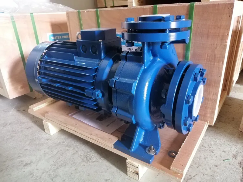bơm trục ngang cấp nước lò hơi