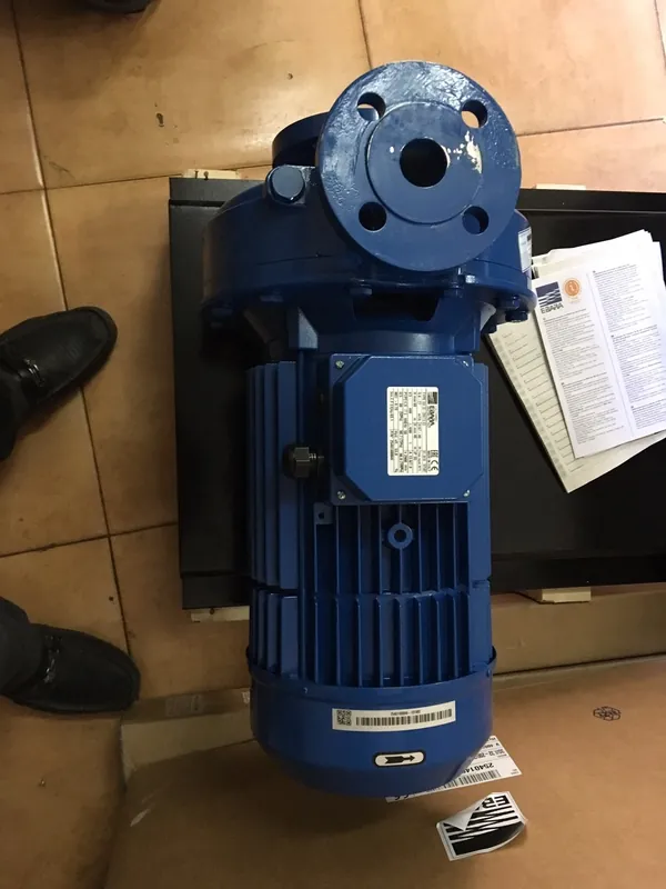 bơm trục ngang theo cột áp và lưu lượng