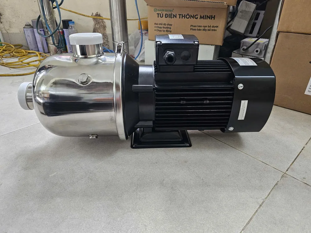 Bơm chìm nước thải lắp trên khớp nối đáy